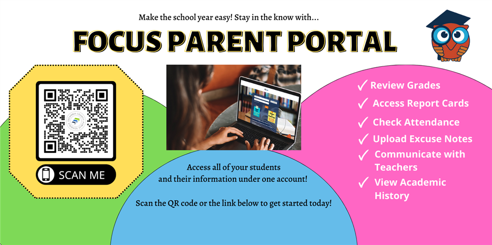 Parent Focus Portal QR code